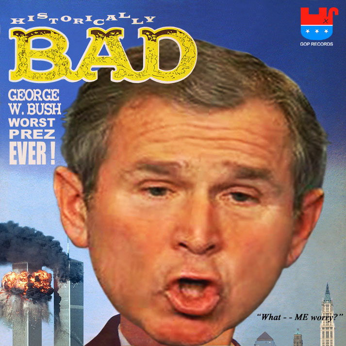 Album cover parody of Musically Mad by Bernie Green