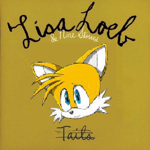 Album cover parody of Tails by Lisa Loeb & Nine Stories