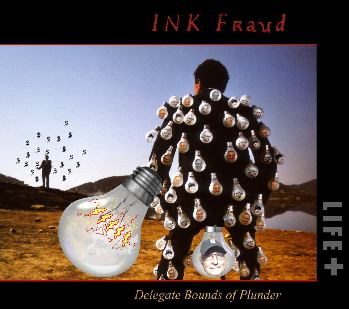 Album cover parody of Delicate Sound of Thunder by Pink Floyd