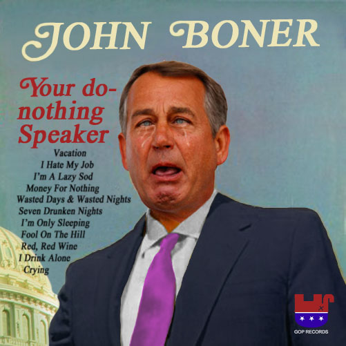 Album cover parody of You Do Something to Me by Mario Lanza