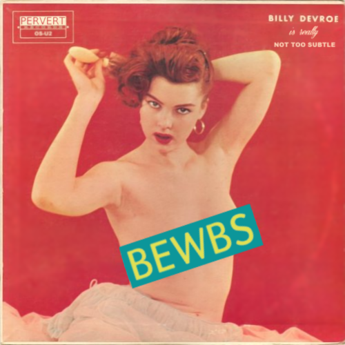 Album cover parody of Censored by Billy Devroe