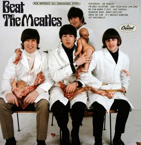 Album Cover Parodies Of The Beatles Yesterday And Today The