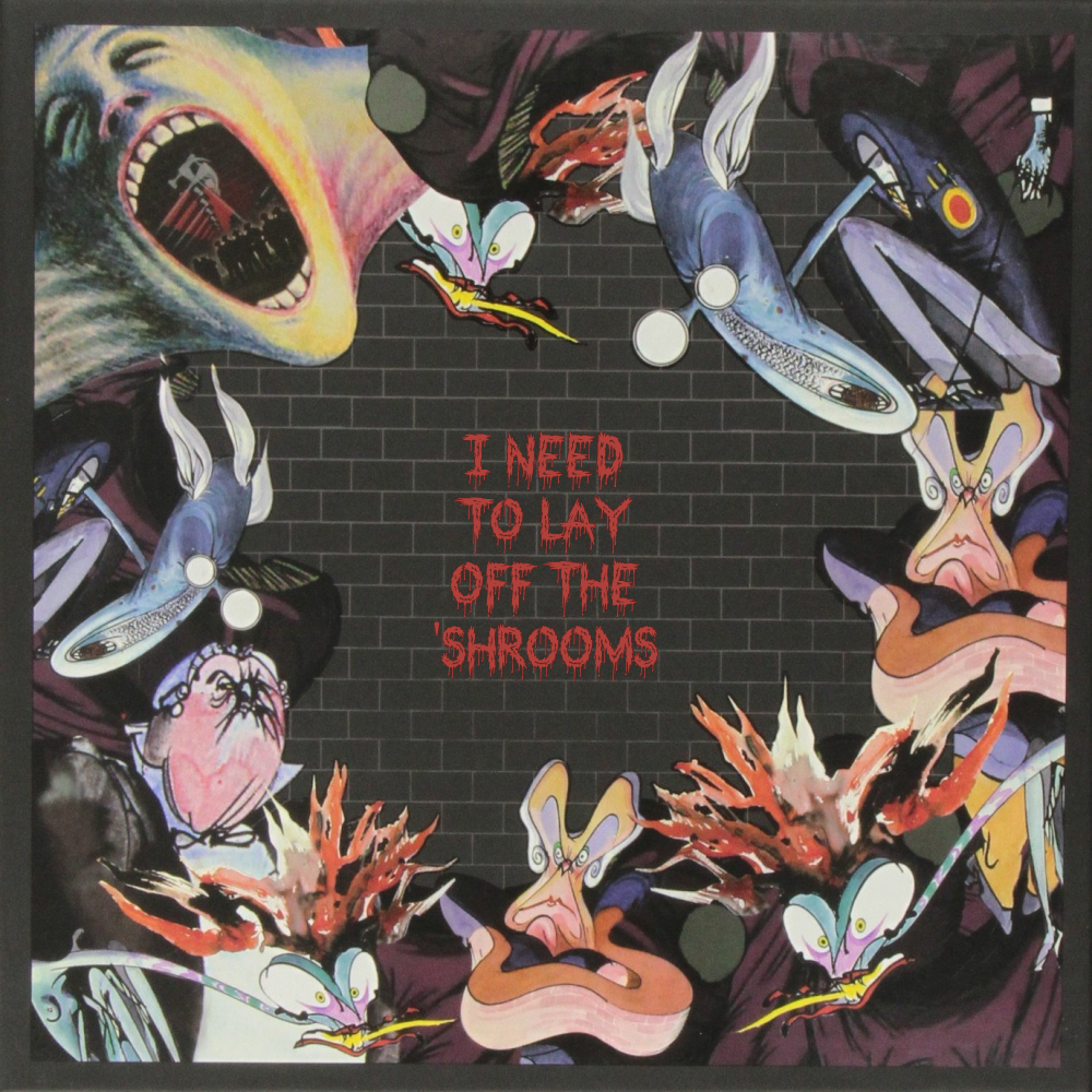 Album cover parody of Wall by Pink Floyd