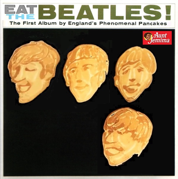 Album cover parody of Meet The Beatles (The U.S. Album) by The Beatles
