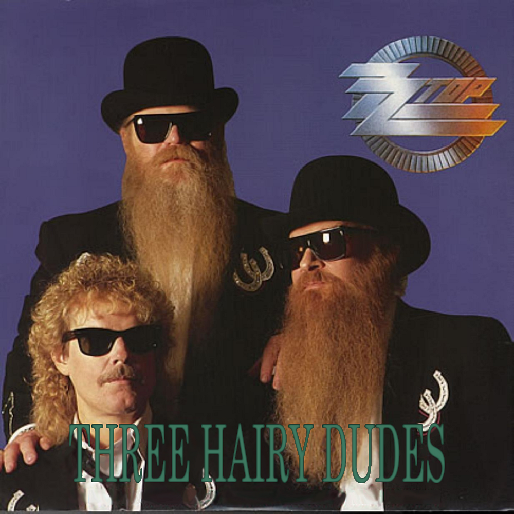 Album cover parody of Give It Up by ZZ Top