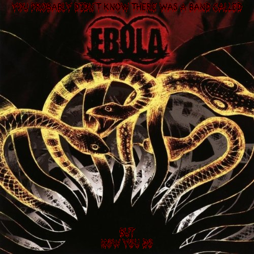 Album cover parody of Nothing Will Change by Ebola