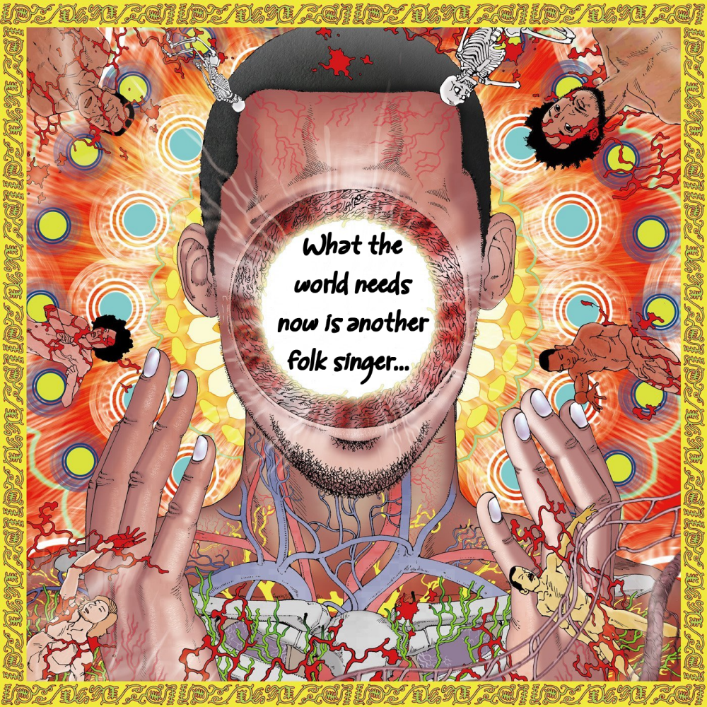 Album cover parody of You're Dead! (Vinyl) by Flying Lotus