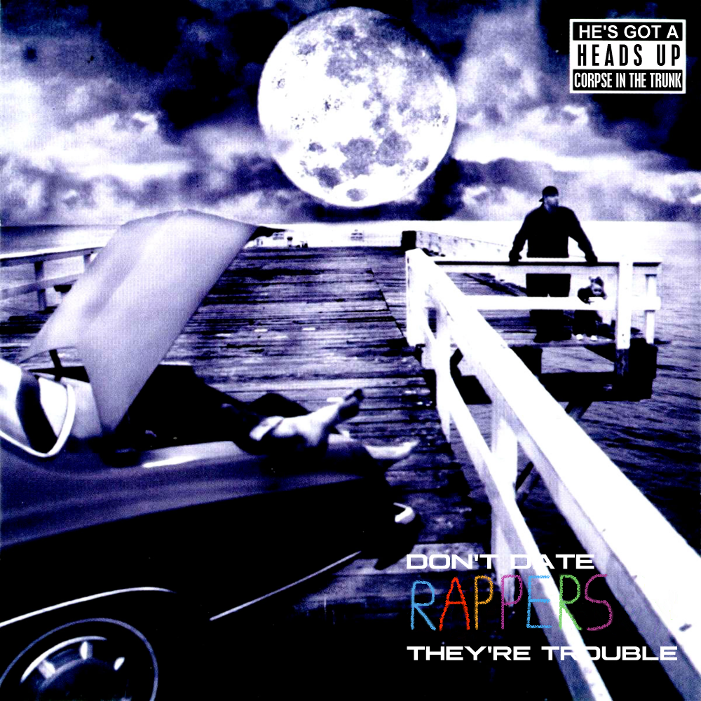 Album cover parody of The Slim Shady LP by Eminem