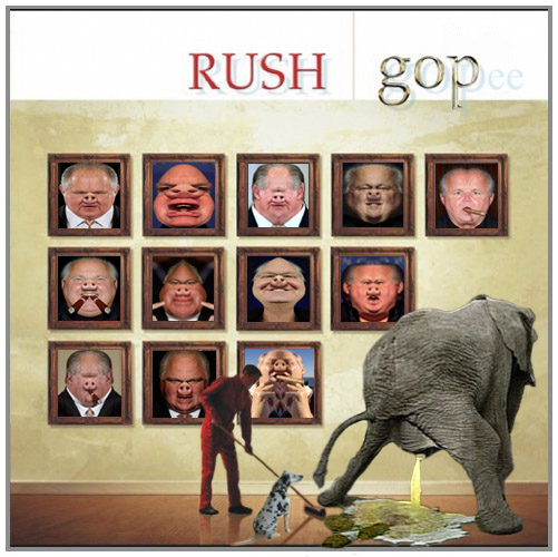 Album cover parody of Gold by Rush