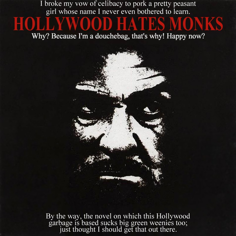 Album cover parody of The Name of the Rose (Der Name Der Rose) by James Horner