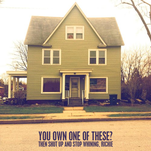 Album cover parody of Everyone That Dragged You Here by Real Friends