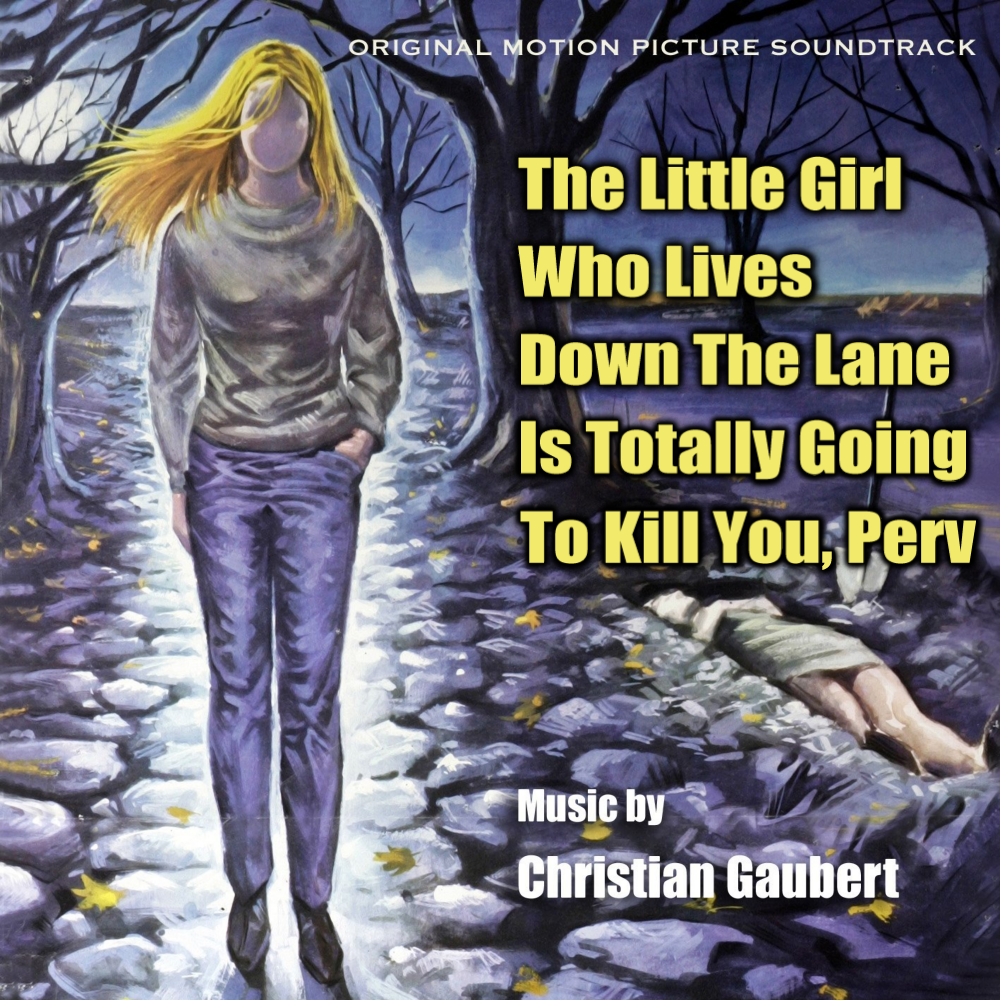Album cover parody of The Little Girl Who Lives Down the Lane, limited-edition CD by Christian Gaubert
