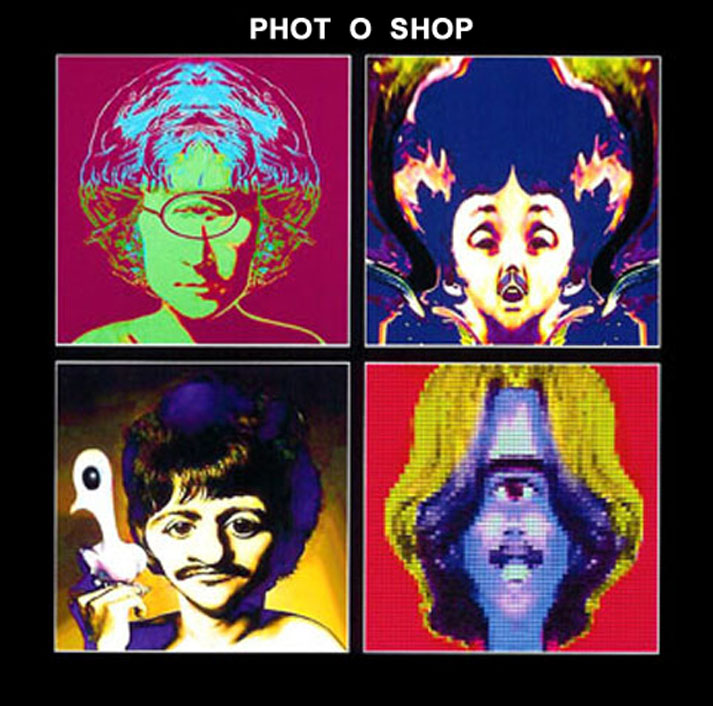 Album cover parody of Let It Be by Beatles