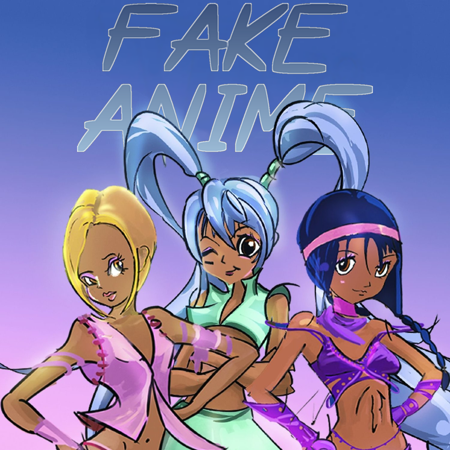 Album cover parody of Hits Re Collection by TLC