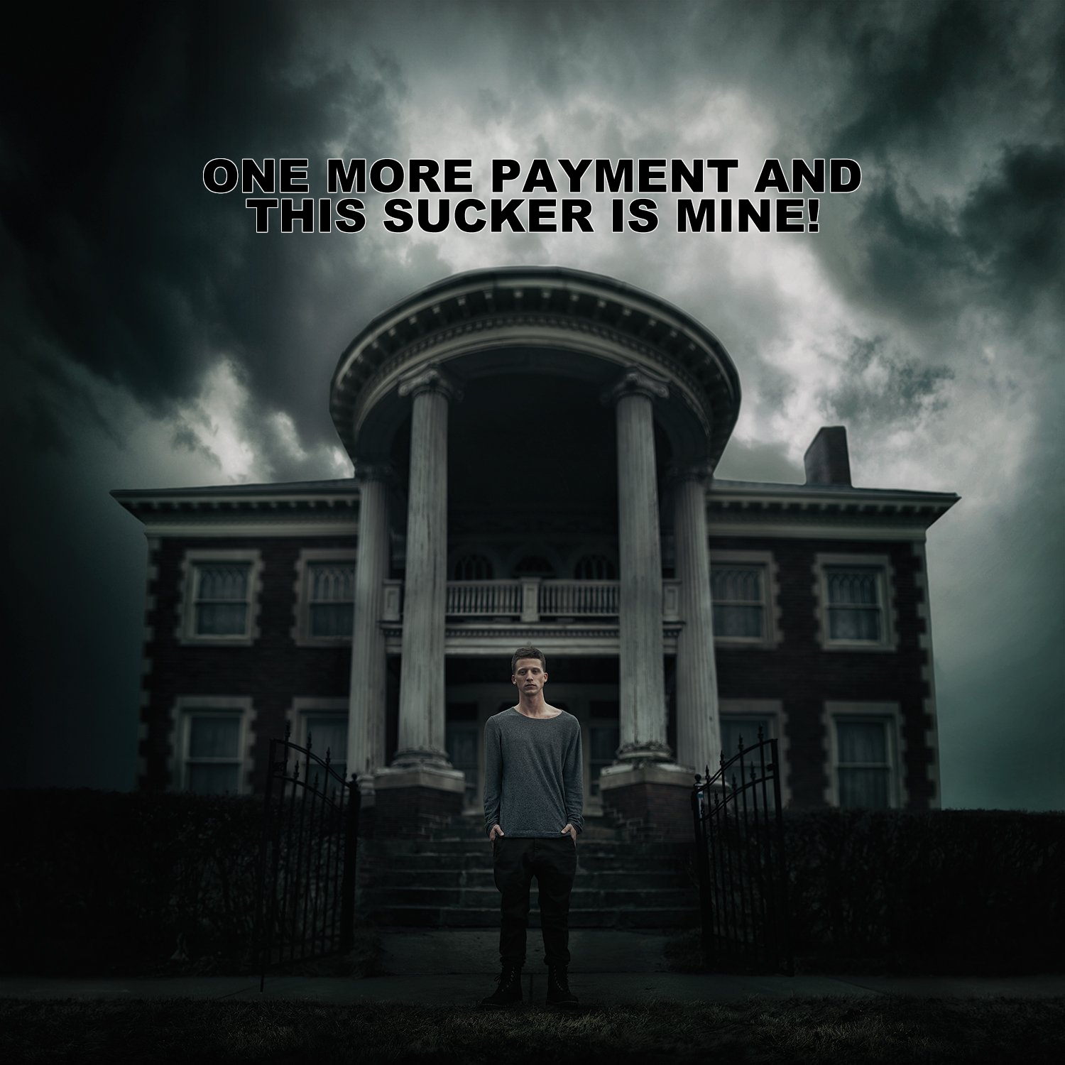 Album cover parody of Mansion by NF