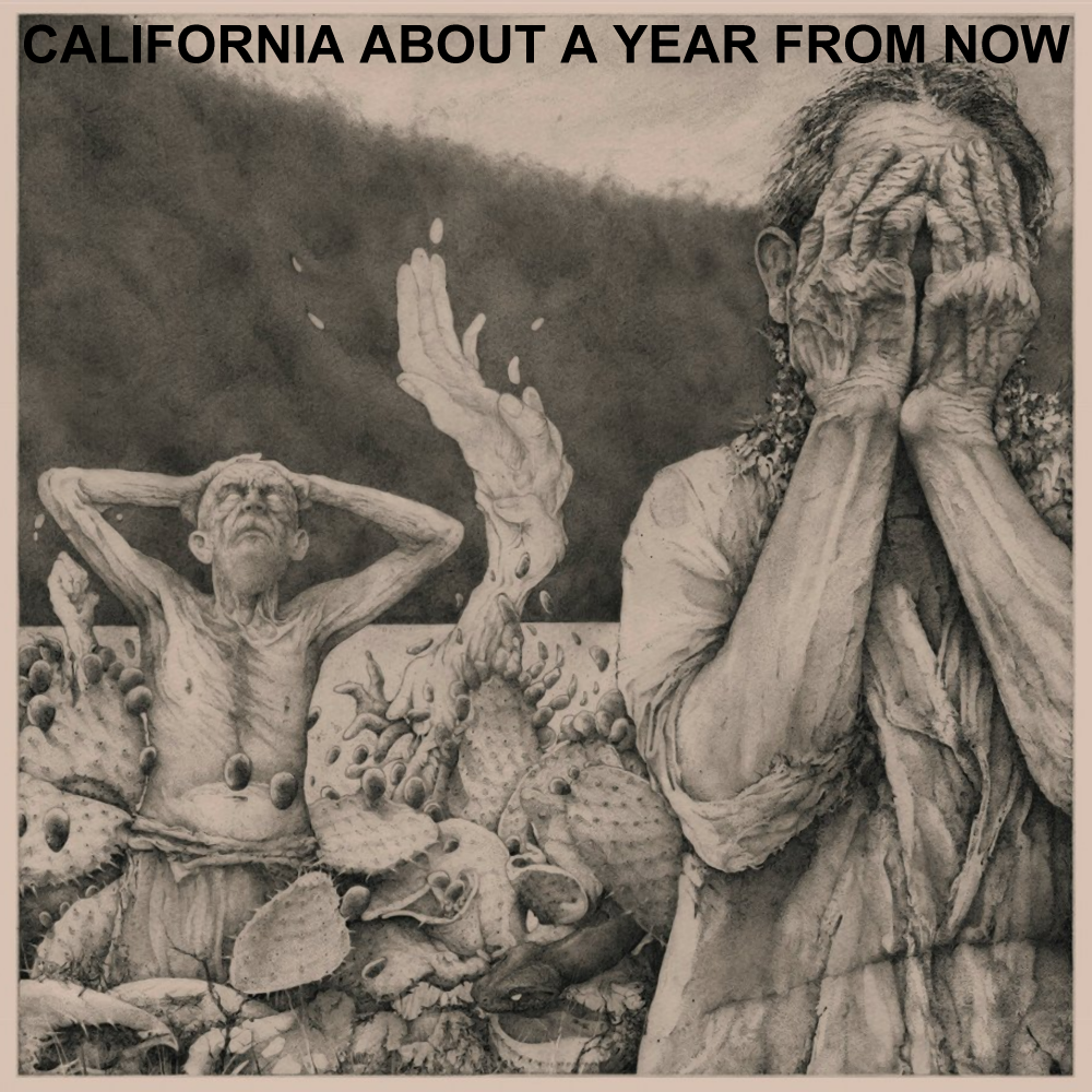 Album cover parody of Drought by Deathspell Omega