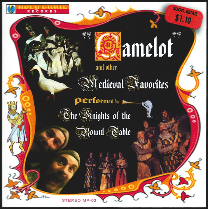 Album cover parody of Monty Python & Holy Grail by MONTY PYTHON