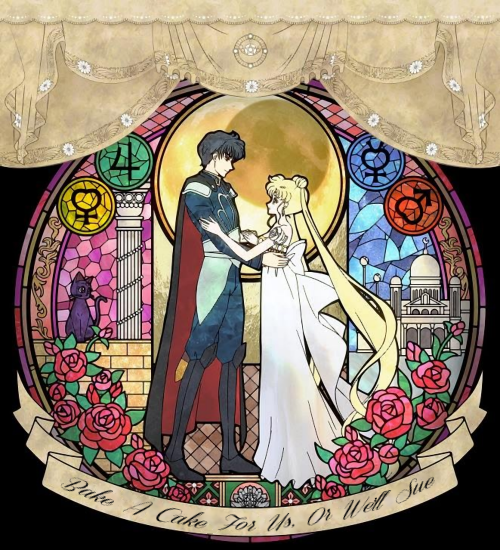 Album cover parody of BISHOUJO SENSHI SAILORMOON CRYSTAL ORIGINAL SOUNDTRACK(2CD) by Animation Soundtrack (Music By Yasuharu Takanashi)