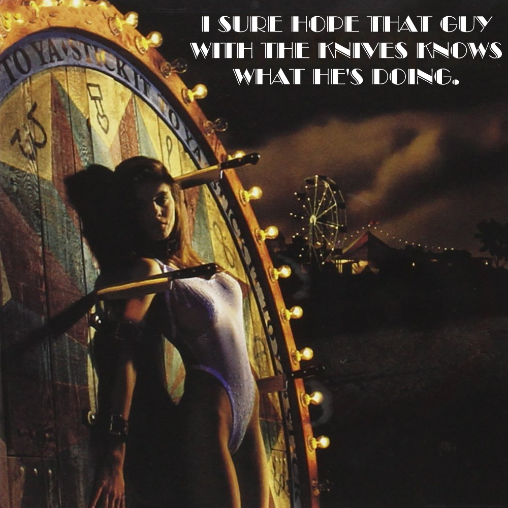 Album cover parody of Stick It To Ya by Slaughter