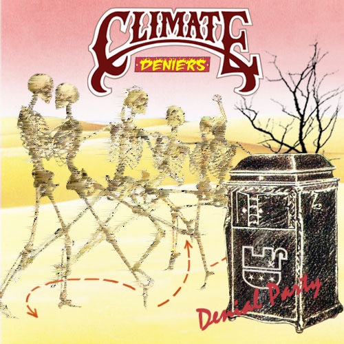 Album cover parody of Drastic Steps by Climax Blues Band