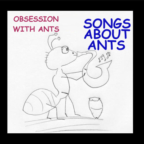Album cover parody of Ant Jazz by Ant Vomit