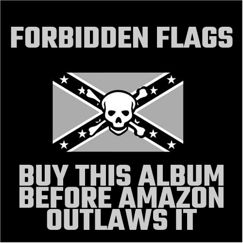 Album cover parody of Confederate Halloween by Pennrose Media