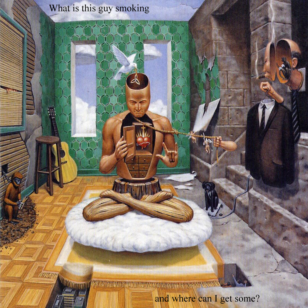 Album cover parody of The Fundamental Elements of Southtown (+1 Bonus Track) by P.O.D.