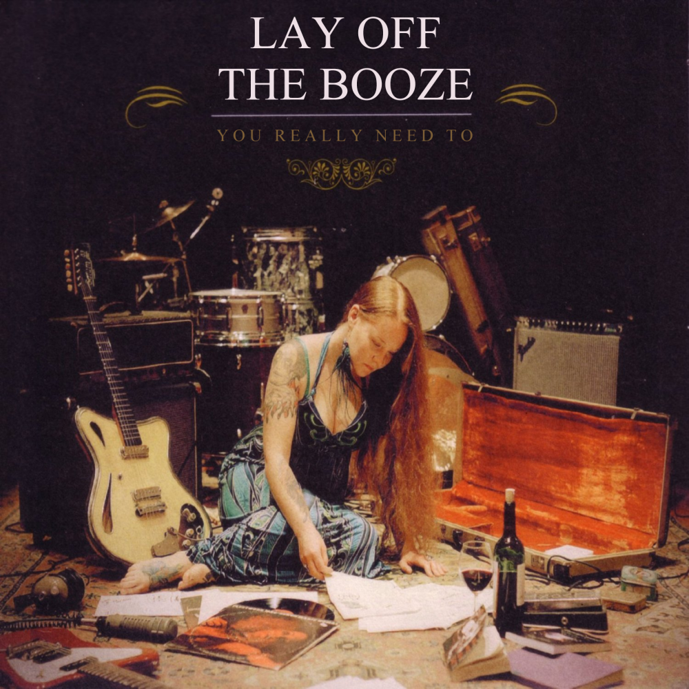 Album cover parody of Sleep Little Girl by Layla Zoe