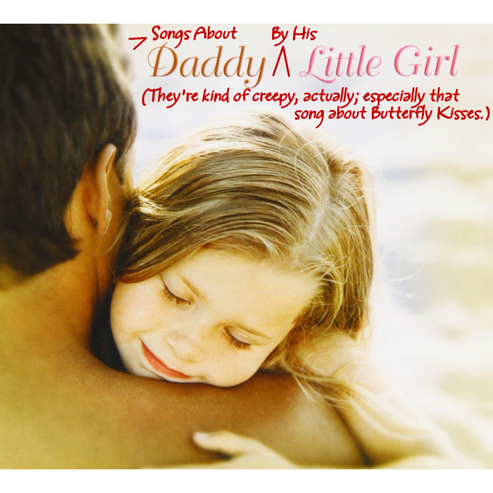 Album cover parody of Daddys Little Girl by Amanda Faith
