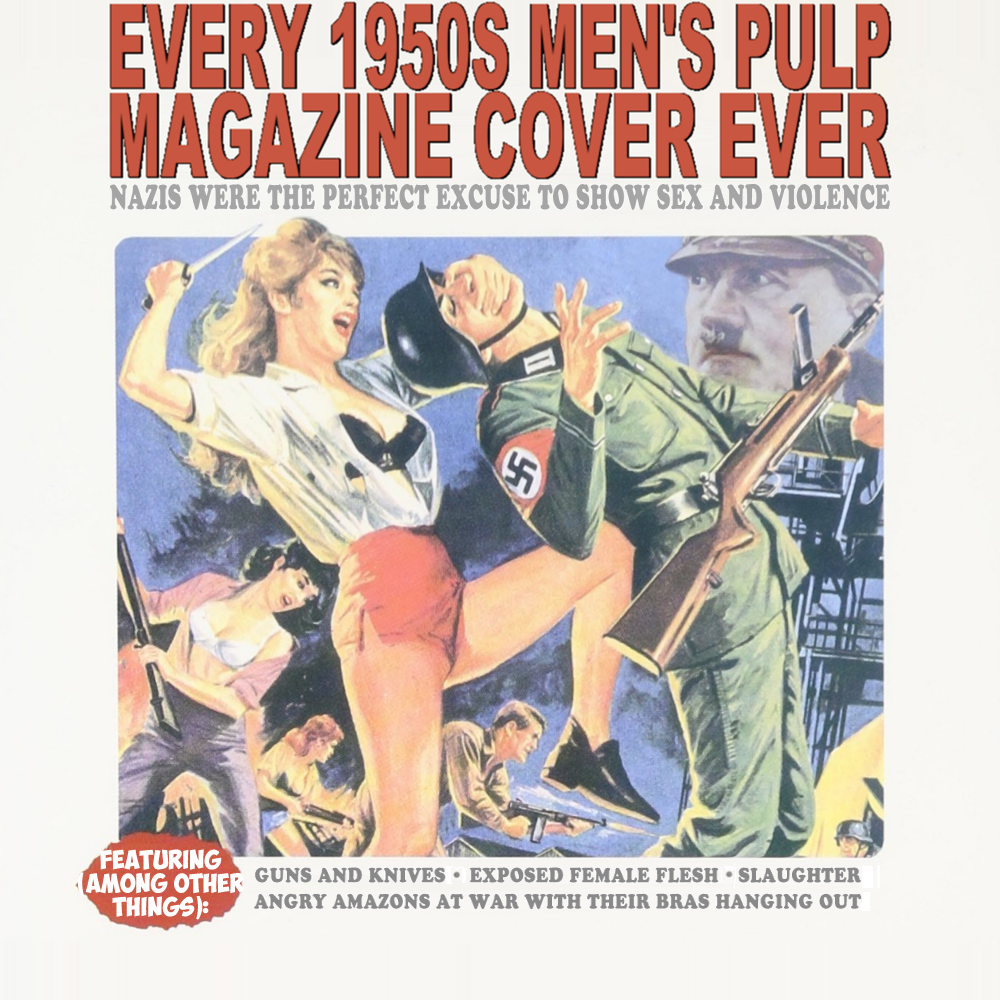 Album cover parody of Kickin' Hitler's Butt by Various