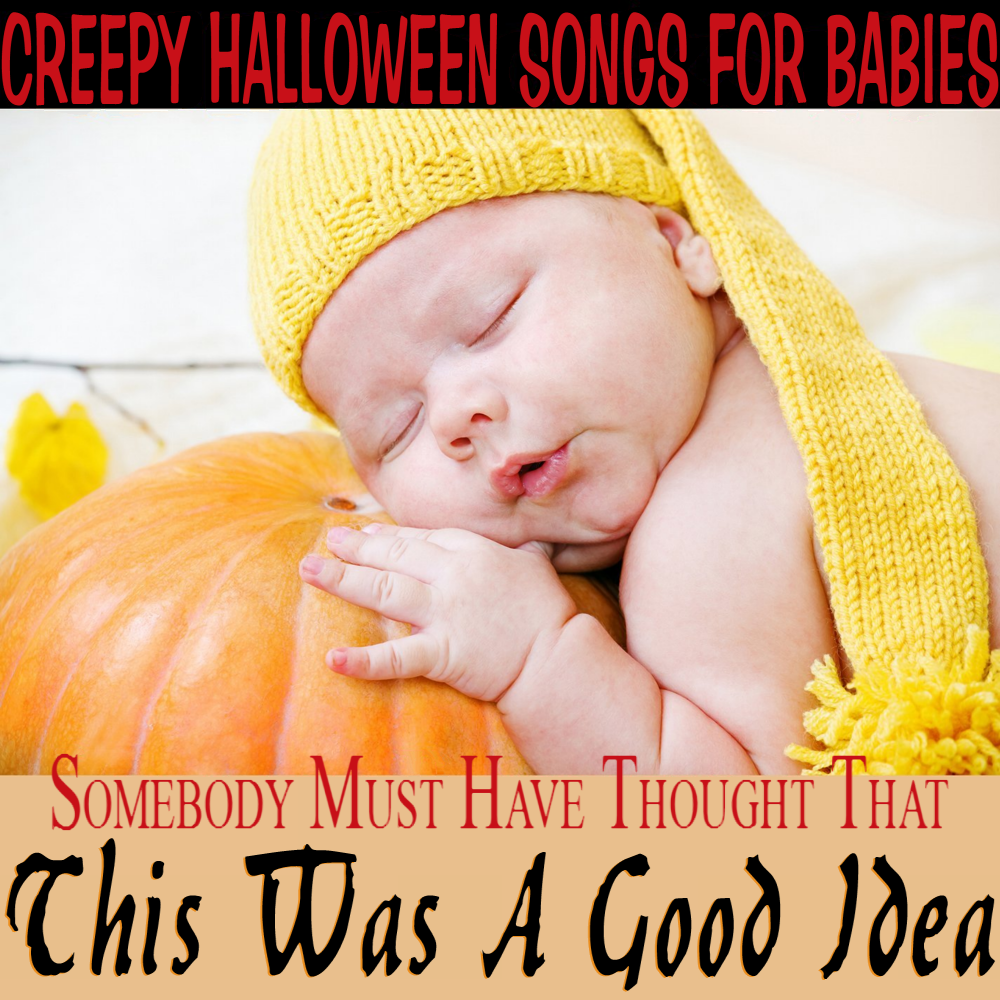Album cover parody of Lullaby Renditions Of The Nightmare Before Christmas by Baby Rockstar