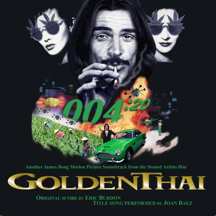 Album cover parody of Goldeneye: Original Motion Picture Soundtrack From The United Artsits Film by Tina Turner, Eric Serra (1995-11-14) by James Bond - OST