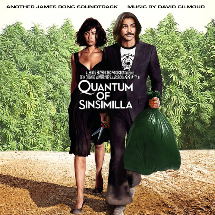 Album cover parody of Quantum of Solace by James Bond - OST