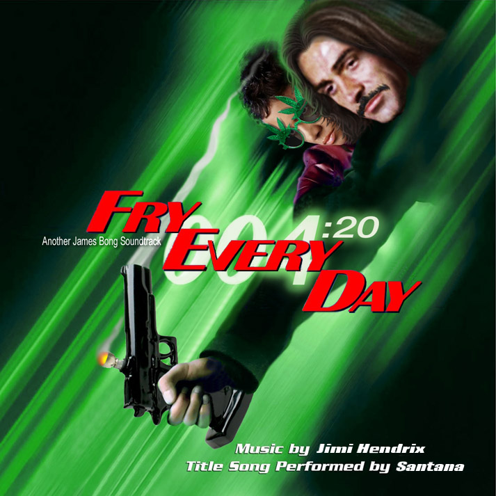Album cover parody of Die Another Day: Music From The Motion Picture (Enhanced) by James Bond - OST