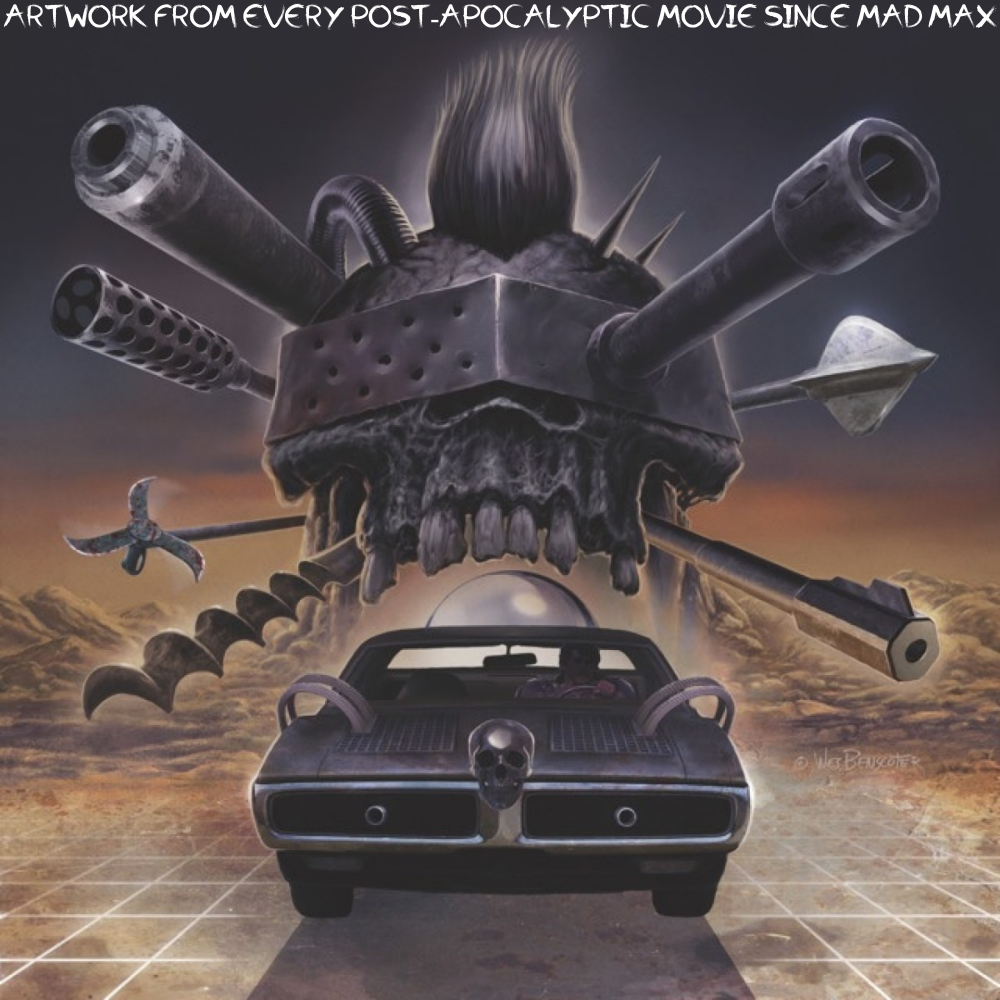 Album cover parody of The New Barbarians [Vinyl] by Claudio Simonetti