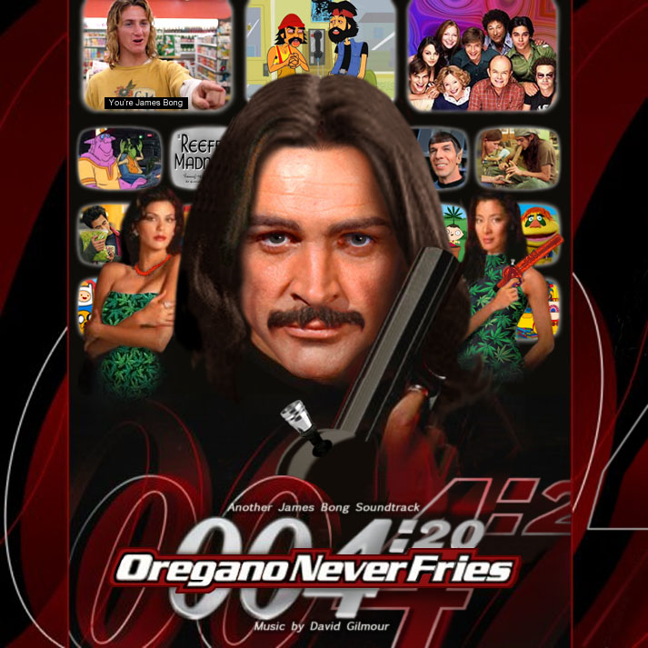 Album cover parody of Tomorrow Never Dies: Music From The Motion Picture by Sheryl Crow, K.D. Lang, Moby Soundtrack edition (1997) Audio CD by James Bond - OST