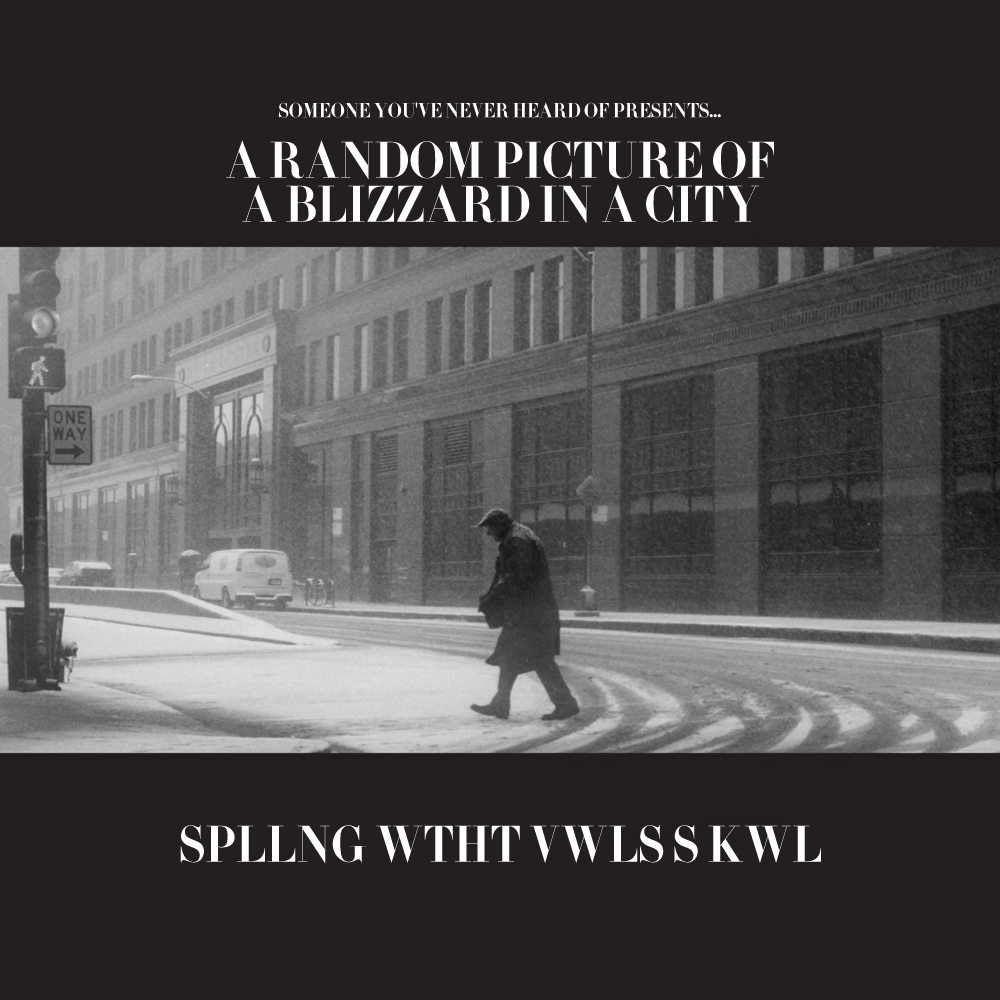 Album cover parody of Evryman For Himself by Daniel Knox