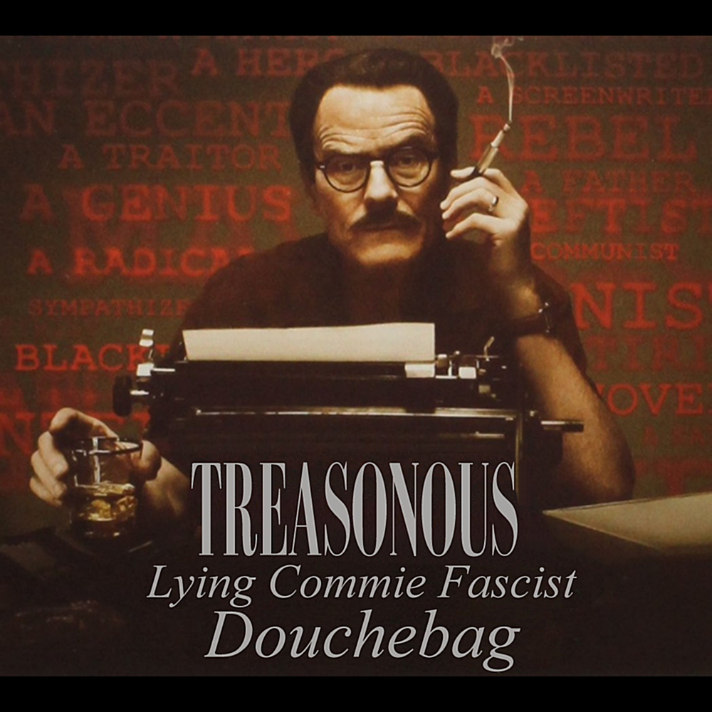 Album cover parody of Trumbo (Original Motion Picture Soundtrack) by Various Artists