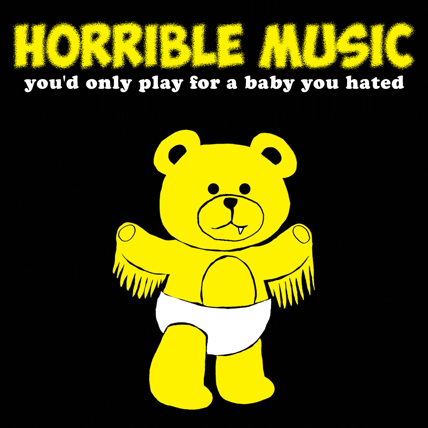 Album cover parody of Rockabye Baby! Lullaby Renditions of Black Sabbath by Rockabye Baby!