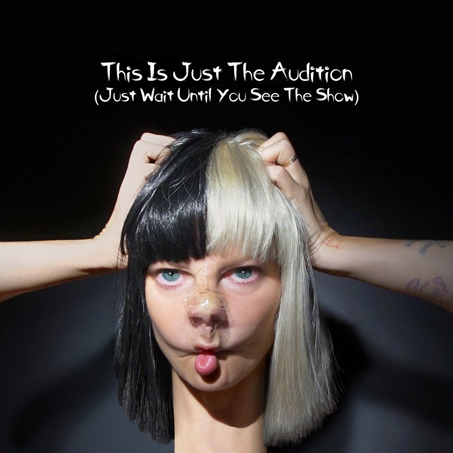 Album cover parody of This Is Acting by Sia