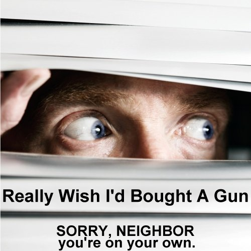 Album cover parody of Next-Door Neighbor Blues by Dean Rathje