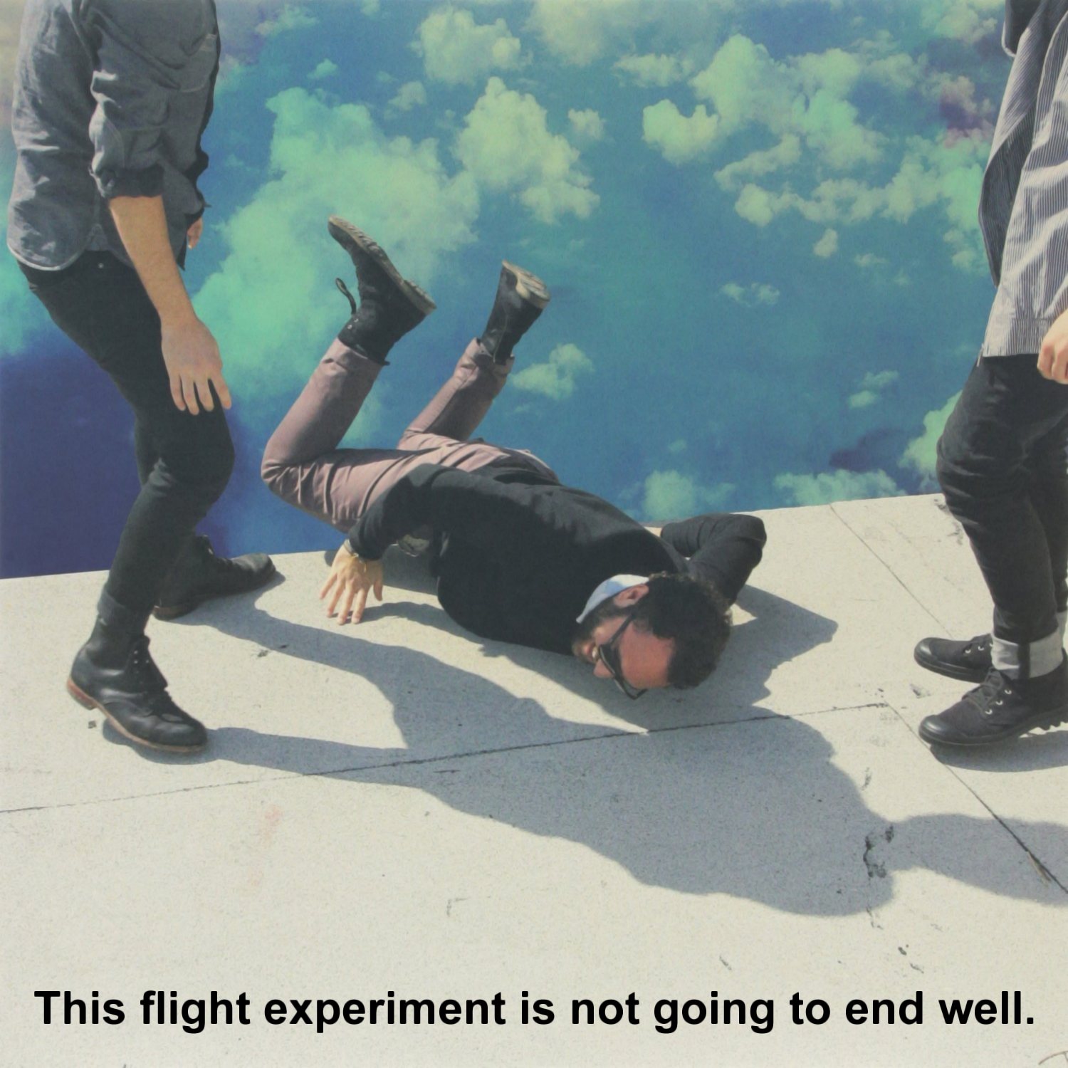 Album cover parody of Hummingbird by Local Natives