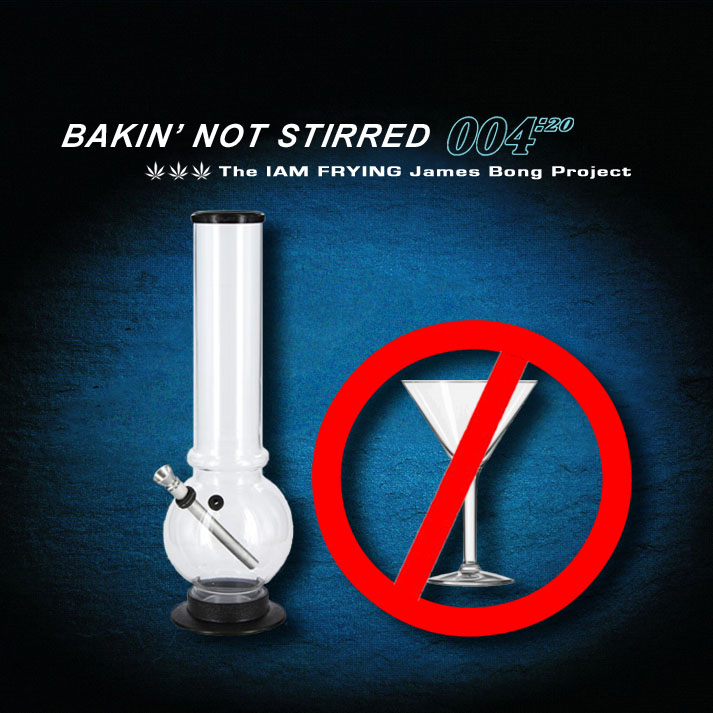 Album cover parody of Shaken & Stirred: The David Arnold James Bond Project by James Bond themes