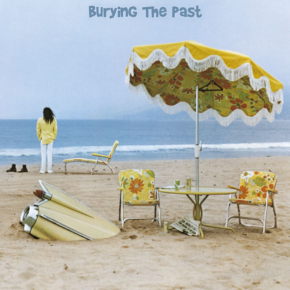 Album cover parody of Neil Young - On The Beach [Japan LTD CD] WPCR-78089 by Neil Young