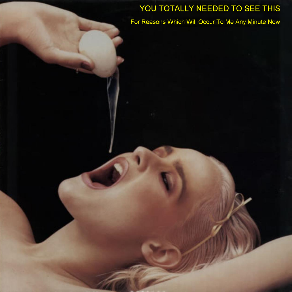 Album cover parody of Jack Pelter And His Sex-Change Chicken - Clear Vinyl by Indians In Moscow