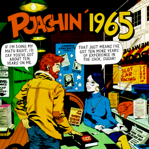 Album cover parody of Cruisin 1965 by Cruisin'