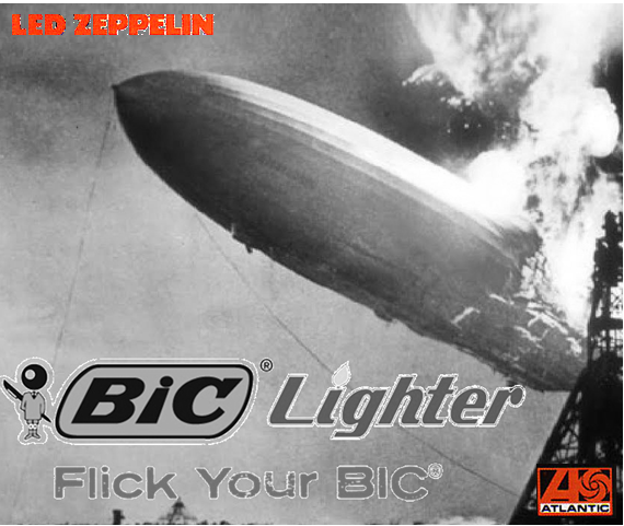 Album cover parody of Led Zeppelin (Remastered) by Led Zeppelin