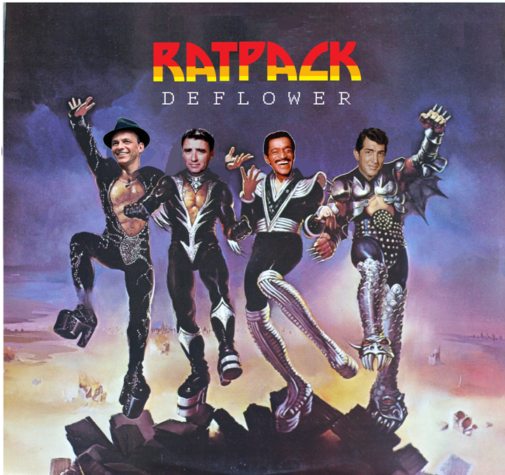 Album cover parody of Destroyer by Kiss