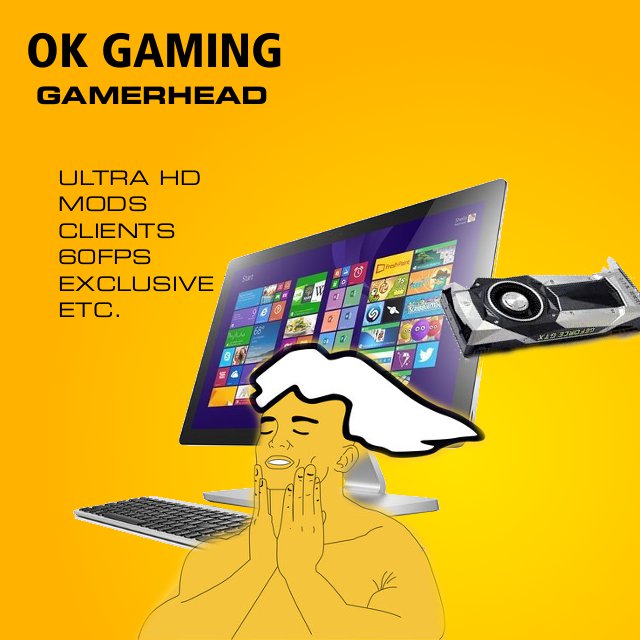 Album cover parody of OK Computer by Radiohead