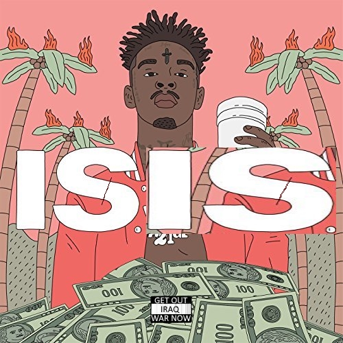 Album cover parody of Issa Album by 21 Savage